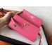 Hermes Kelly Classic Long Wallet In Pink Epsom Leather Hermes Kelly Classic Long Wallet In Pink Epsom Leather