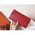 Hermes Kelly Classic Long Wallet In Red Epsom Leather Hermes Kelly Classic Long Wallet In Red Epsom Leather