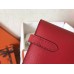 Hermes Kelly Classic Long Wallet In Red Epsom Leather Hermes Kelly Classic Long Wallet In Red Epsom Leather