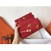 Hermes Kelly Classic Long Wallet In Red Epsom Leather Hermes Kelly Classic Long Wallet In Red Epsom Leather