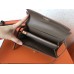 Hermes Kelly Classic Long Wallet In Taupe Epsom Leather Hermes Kelly Classic Long Wallet In Taupe Epsom Leather
