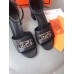 Hermes Viaggio 60MM Sandals In Black Leather Hermes Viaggio 60MM Sandals In Black Leather