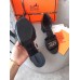Hermes Viaggio 60MM Sandals In Black Leather Hermes Viaggio 60MM Sandals In Black Leather
