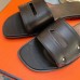 Hermes View Sandals In Black Calfskin leather Hermes View Sandals In Black Calfskin leather