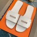 Hermes View Sandals In White Calfskin leather Hermes View Sandals In White Calfskin leather