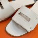 Hermes View Sandals In White Calfskin leather Hermes View Sandals In White Calfskin leather