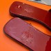 Hermes View Sandals In Ruby Patent Leather Hermes View Sandals In Ruby Patent Leather