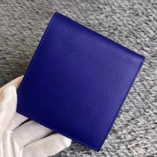Hermes Blue Electric MC² Copernic Compact Wallet Hermes Blue Electric MC² Copernic Compact Wallet