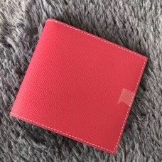 Hermes Rose Red MC² Copernic Compact Wallet Hermes Rose Red MC² Copernic Compact Wallet