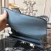 Hermes Blue Lin Constance MM 24cm Crocodile Bag Hermes Blue Lin Constance MM 24cm Crocodile Bag