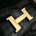 Hermes Black Constance MM 24cm Crocodile Bag Hermes Black Constance MM 24cm Crocodile Bag