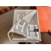 Hermes Beige Avalon III Throw Blanket
