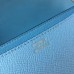 Hermes Blue Atoll Constance MM 24cm Epsom Leather Bag Hermes Blue Atoll Constance MM 24cm Epsom Leather Bag