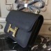 Hermes Black Constance MM 24cm Epsom Leather Bag Hermes Black Constance MM 24cm Epsom Leather Bag