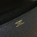 Hermes Black Constance MM 24cm Epsom Leather Bag Hermes Black Constance MM 24cm Epsom Leather Bag