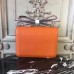 Hermes Orange Constance MM 24cm Epsom Leather Bag Hermes Orange Constance MM 24cm Epsom Leather Bag