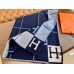 Hermes Blue Avalon III Throw Blanket