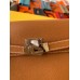 Hermes Kelly Classique To Go Wallet In Gold Epsom Calfskin