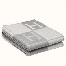 Hermes Grey Avalon III Throw Blanket Hermes Grey Avalon III Throw Blanket