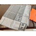 Hermes Grey Avalon III Throw Blanket