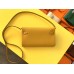 Hermes Kelly Classique To Go Wallet In Yellow Epsom Calfskin Hermes Kelly Classique To Go Wallet In Yellow Epsom Calfskin