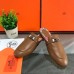 Hermes Oz Mules In Brown Calfskin Hermes Oz Mules In Brown Calfskin
