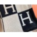 Hermes Black Avalon III Throw Blanket