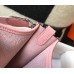 Hermes Evelyne III TPM Bag In Pink Clemence Leather Hermes Evelyne III TPM Bag In Pink Clemence Leather