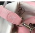 Hermes Evelyne III TPM Bag In Pink Clemence Leather Hermes Evelyne III TPM Bag In Pink Clemence Leather