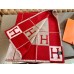 Hermes Red Avalon III Throw Blanket
