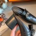 Hermes Blossom Mules 60mm In Black Goatskin Hermes Blossom Mules 60mm In Black Goatskin