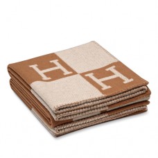 Hermes Camel Avalon Throw Blanket Hermes Camel Avalon Throw Blanket