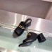 Hermes Camilla Mules 60MM In Black Calfskin Hermes Camilla Mules 60MM In Black Calfskin