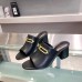 Hermes Camilla Mules 60MM In Black Calfskin Hermes Camilla Mules 60MM In Black Calfskin