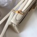 Hermes Kelly 32cm Bag In Beton Clemence Leather GHW Hermes Kelly 32cm Bag In Beton Clemence Leather GHW