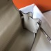 Hermes Kelly 32cm Bag In Beton Clemence Leather GHW Hermes Kelly 32cm Bag In Beton Clemence Leather GHW