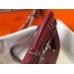 Hermes Kelly 32cm Bag In Bordeaux Clemence Leather PHW Hermes Kelly 32cm Bag In Bordeaux Clemence Leather PHW