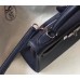 Hermes Kelly 32cm Bag In Dark Blue Clemence Leather PHW Hermes Kelly 32cm Bag In Dark Blue Clemence Leather PHW