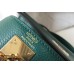 Hermes Kelly 32cm Bag In Malachite Clemence Leather GHW Hermes Kelly 32cm Bag In Malachite Clemence Leather GHW