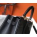 Hermes Kelly 32cm Bag In Black Clemence Leather GHW Hermes Kelly 32cm Bag In Black Clemence Leather GHW