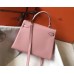 Hermes Kelly 32cm Bag In Pink Clemence Leather GHW Hermes Kelly 32cm Bag In Pink Clemence Leather GHW