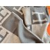 Hermes Grey Avalon Throw Blanket
