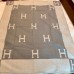 Hermes Grey Avalon Throw Blanket