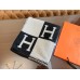 Hermes Black Avalon Throw Blanket