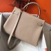 Hermes Kelly 32cm Bag In Trench Clemence Leather GHW Hermes Kelly 32cm Bag In Trench Clemence Leather GHW