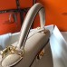 Hermes Kelly 32cm Bag In Trench Clemence Leather GHW Hermes Kelly 32cm Bag In Trench Clemence Leather GHW