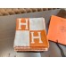 Hermes Orange Avalon Throw Blanket