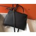 Hermes Kelly 32cm Bag In Black Epsom Leather GHW Hermes Kelly 32cm Bag In Black Epsom Leather GHW