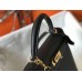Hermes Kelly 32cm Bag In Black Epsom Leather GHW Hermes Kelly 32cm Bag In Black Epsom Leather GHW