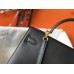 Hermes Kelly 32cm Bag In Black Epsom Leather GHW Hermes Kelly 32cm Bag In Black Epsom Leather GHW